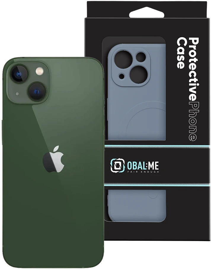 Dėklas OBAL:ME MagNetix Sculpt Cover for Apple iPhone 13 Slate Mėlyna