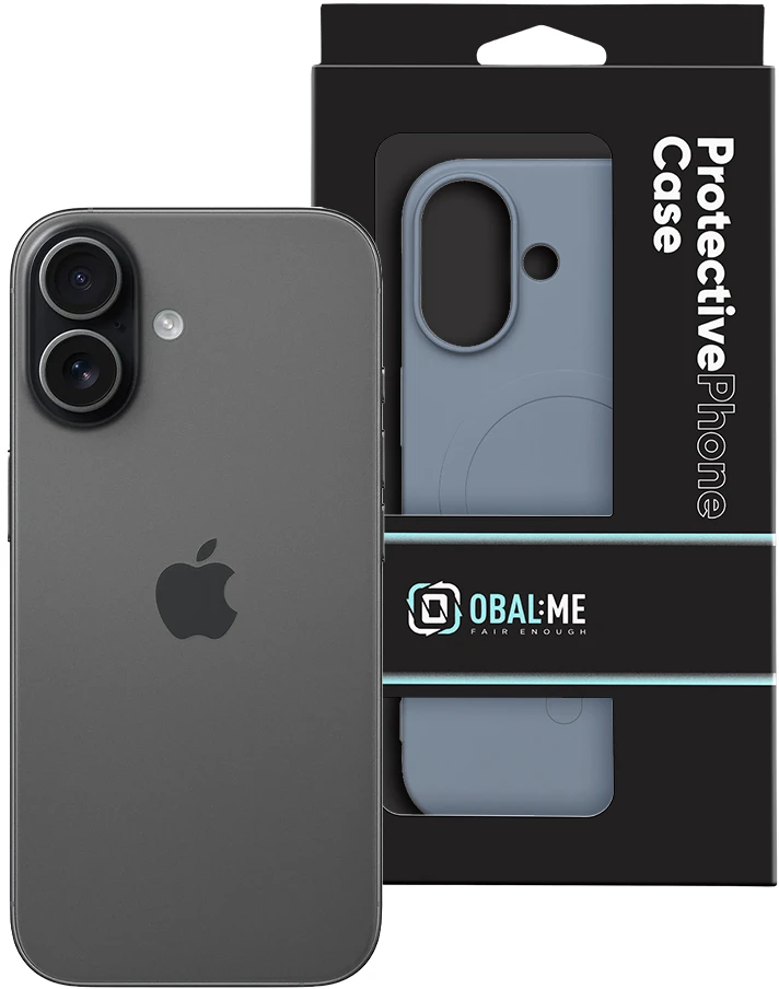 Dėklas OBAL:ME MagNetix Sculpt Cover for Apple iPhone 17 Slate Mėlyna