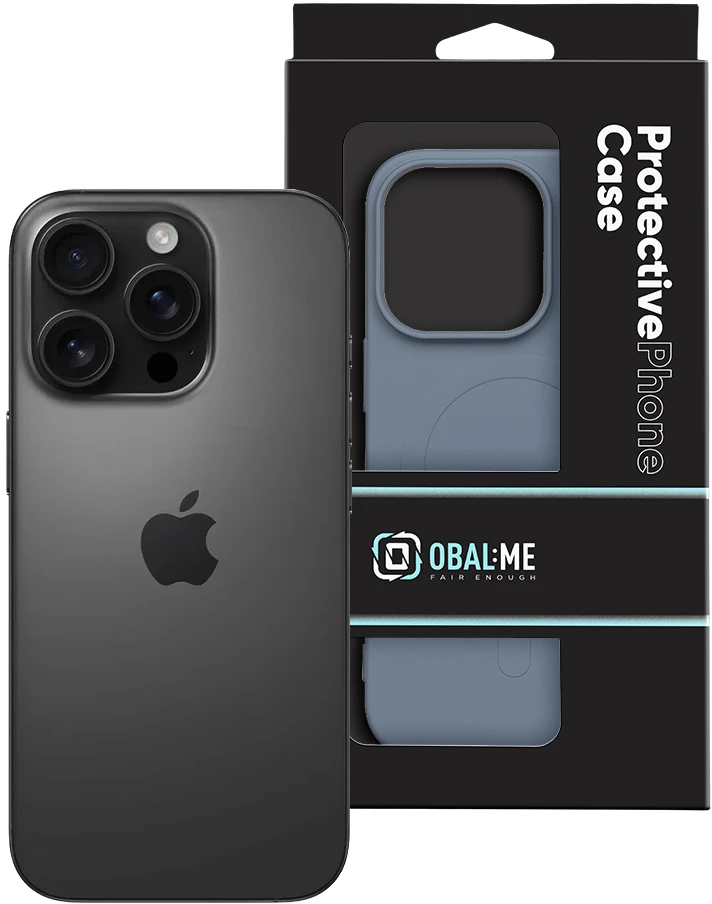 Dėklas OBAL:ME MagNetix Sculpt Cover for Apple iPhone 16 Pro Slate Mėlyna