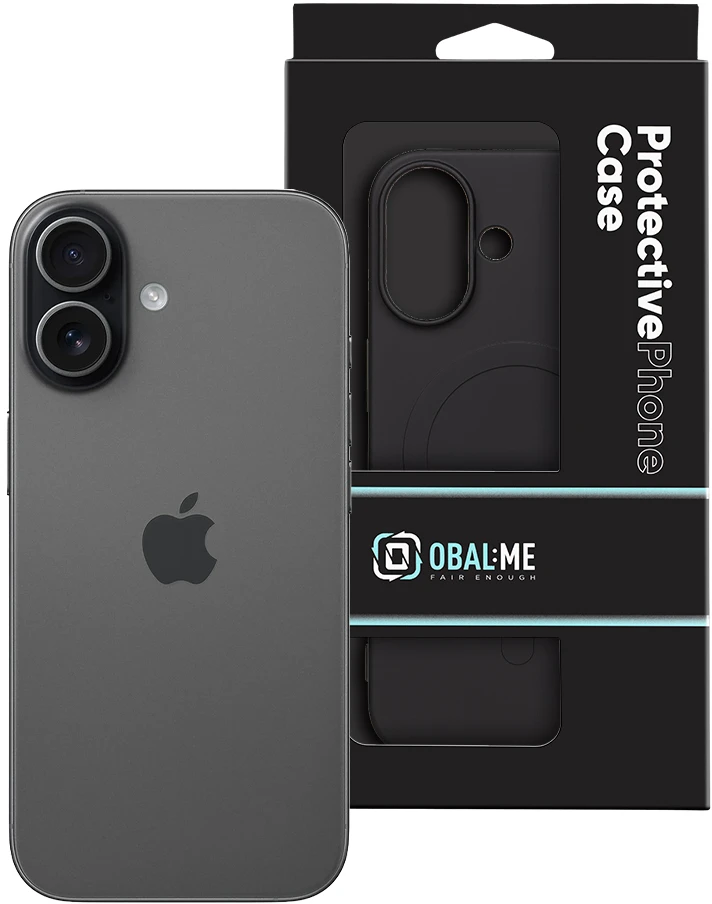 Dėklas OBAL:ME MagNetix Sculpt Cover for Apple iPhone 17 Juodas