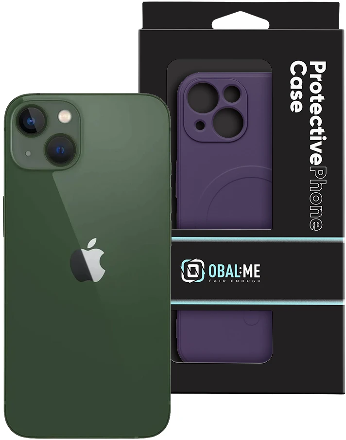 Dėklas OBAL:ME MagNetix Sculpt Cover for Apple iPhone 13 Plum Violetinė