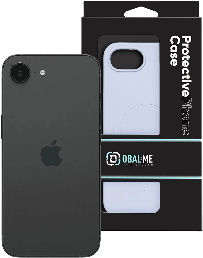 Dėklas OBAL:ME MagNetix Sculpt dangtelis Apple iPhone 16e/17e mėlynas periwinkle