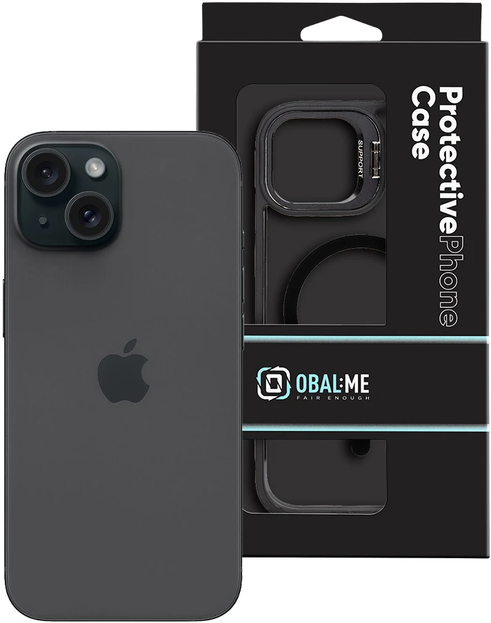 OBAL:ME MagNetix Versa dėklas, skirtas iPhone 15, juodas