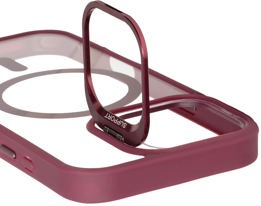 OBAL:ME MagNetix Versa dėklas, skirtas iPhone 17, vyno raudonos spalvos