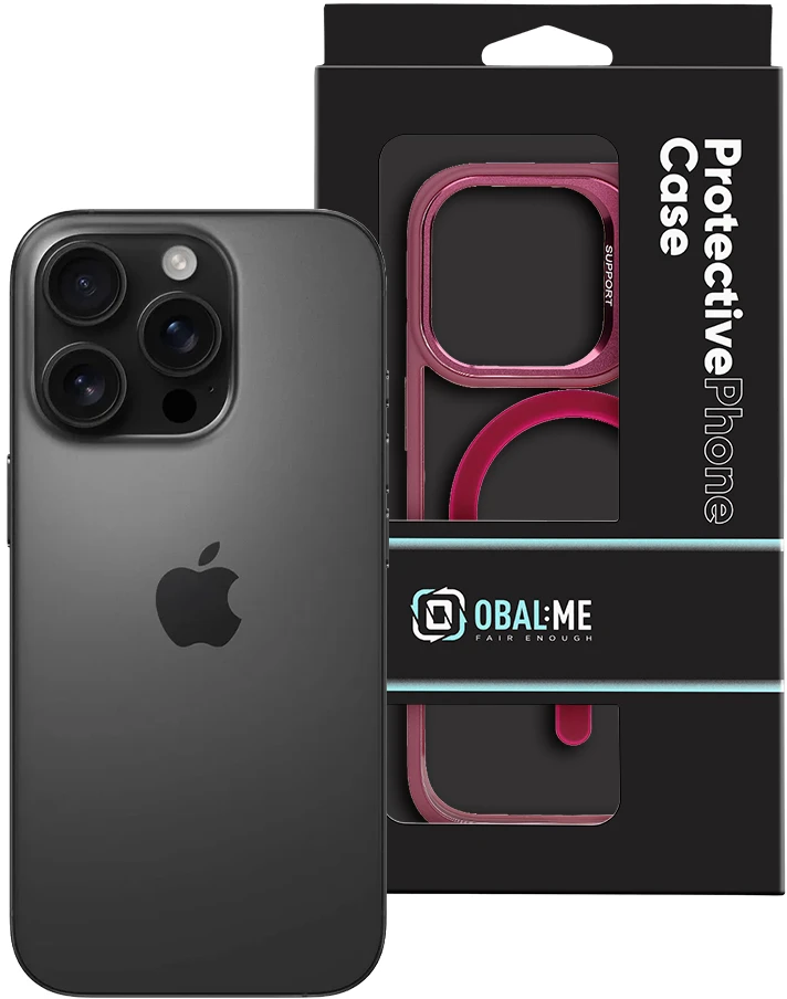 OBAL:ME MagNetix Versa dėklas, skirtas iPhone 16 Pro, vyno raudonos spalvos