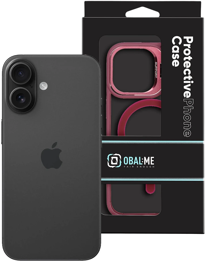 OBAL:ME MagNetix Versa dėklas, skirtas iPhone 16, vyno raudonos spalvos