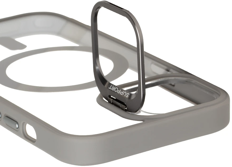 OBAL:ME MagNetix Versa dėklas, skirtas iPhone 15, pilkas