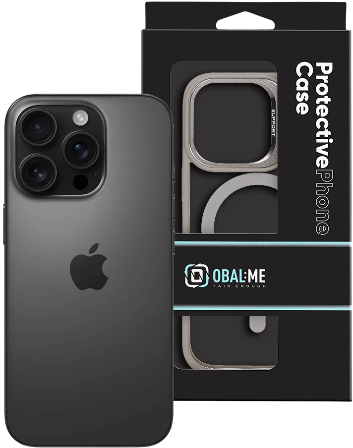 OBAL:ME MagNetix Versa dėklas, skirtas iPhone 16 Pro, pilkas