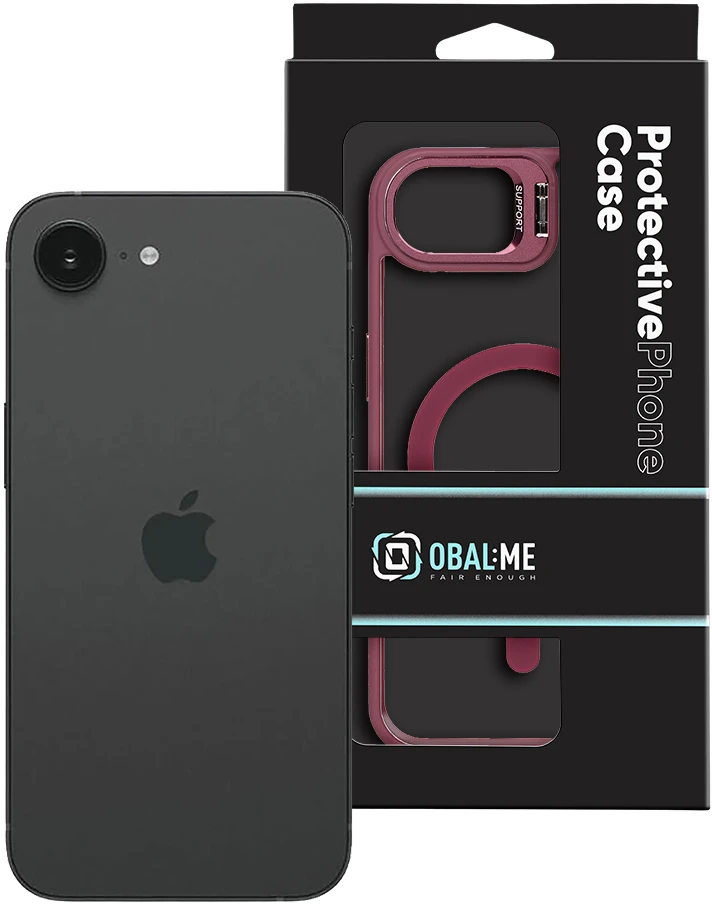 OBAL:ME MagNetix Versa dėklas, skirtas iPhone 16e/17e, vyno raudonos spalvos