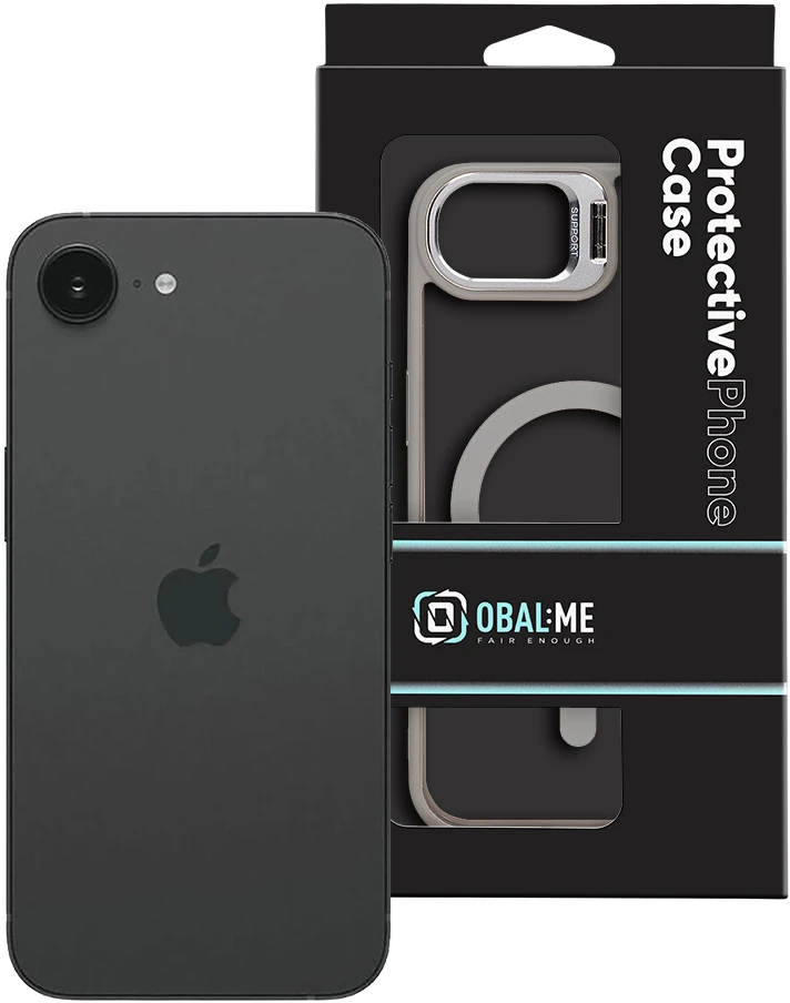 OBAL:ME MagNetix Versa dėklas, skirtas iPhone 16e/17e, pilkas