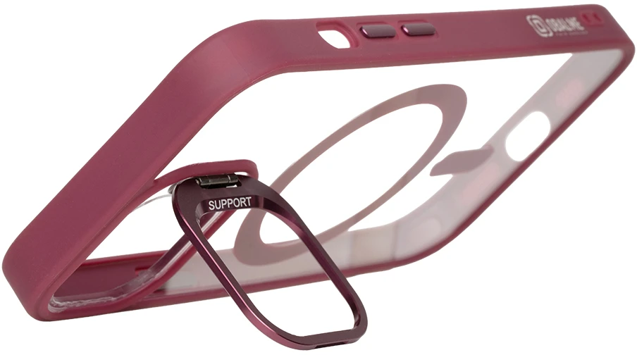 OBAL:ME MagNetix Versa dėklas, skirtas iPhone 15, vyno raudonos spalvos