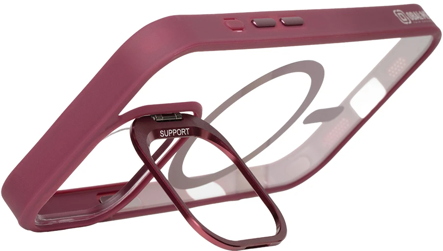OBAL:ME MagNetix Versa dėklas, skirtas iPhone 17, vyno raudonos spalvos