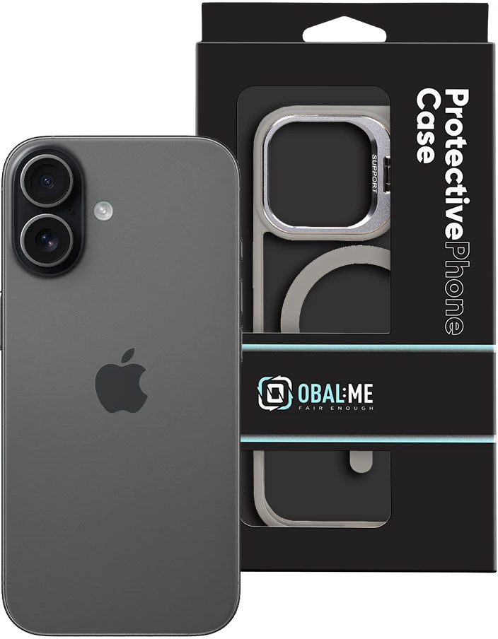 OBAL:ME MagNetix Versa dėklas, skirtas iPhone 17, pilkas