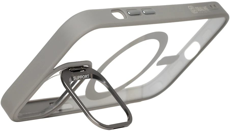 OBAL:ME MagNetix Versa dėklas, skirtas iPhone 15, pilkas