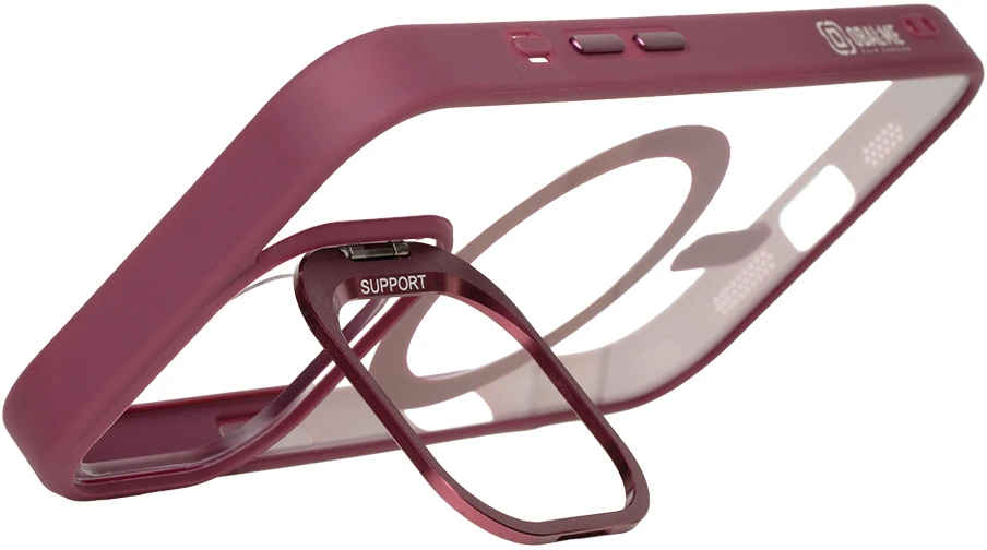 OBAL:ME MagNetix Versa dėklas, skirtas iPhone 16, vyno raudonos spalvos