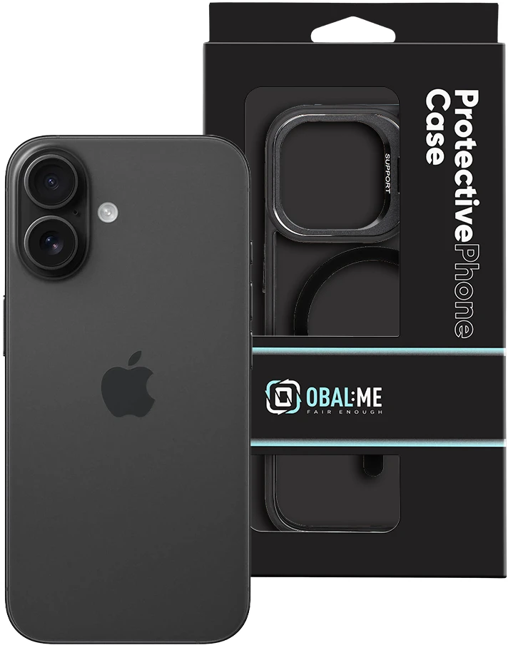 OBAL:ME MagNetix Versa dėklas, skirtas iPhone 16, juodas