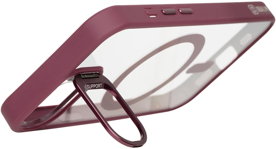 OBAL:ME MagNetix Versa dėklas, skirtas iPhone 16e/17e, vyno raudonos spalvos