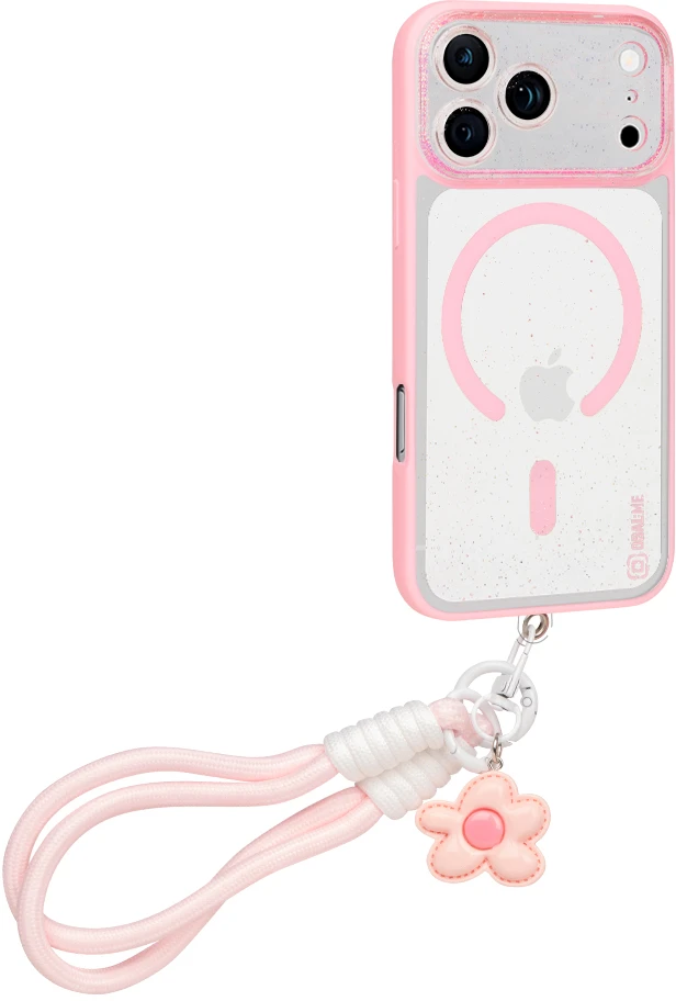 Dėklas OBAL:ME MagNetix Wrist Cover for Apple iPhone 18 Pro Max/17 Pro Max Blossom