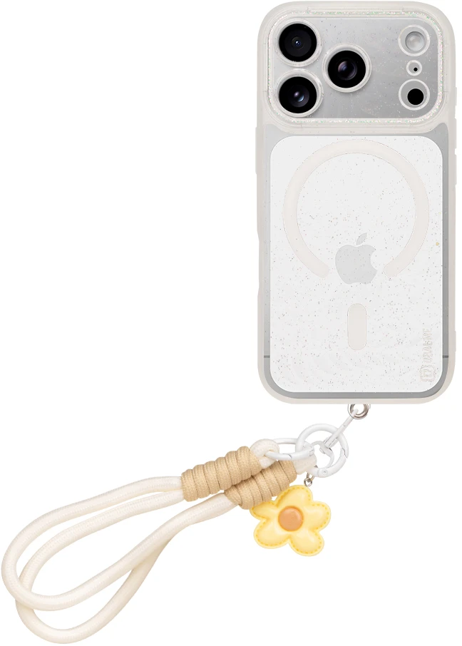 Dėklas OBAL:ME MagNetix Wrist Cover for Apple iPhone 18 Pro/17 Pro Crystal