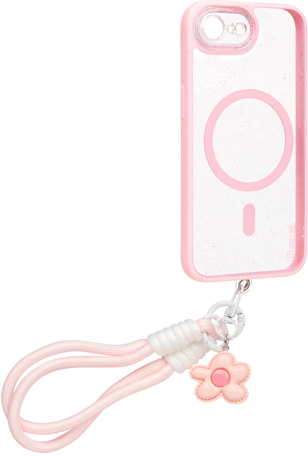 Dėklas OBAL:ME MagNetix Wrist Cover for Apple iPhone 16e/17e Blossom