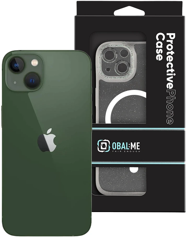 Dėklas OBAL:ME MagNetix Wrist Cover for Apple iPhone 13 Crystal