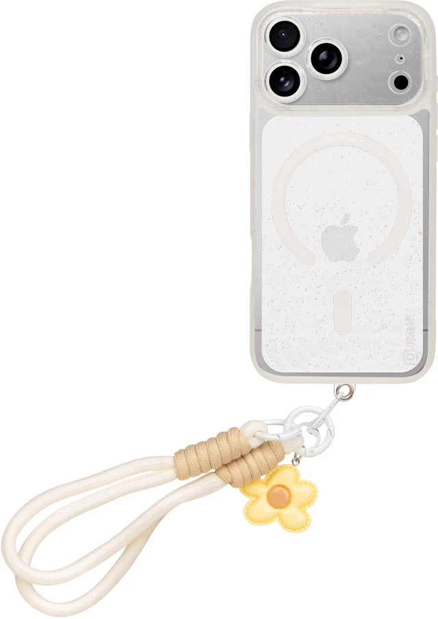 Dėklas OBAL:ME MagNetix Wrist Cover for Apple iPhone 18 Pro Max/17 Pro Max Crystal