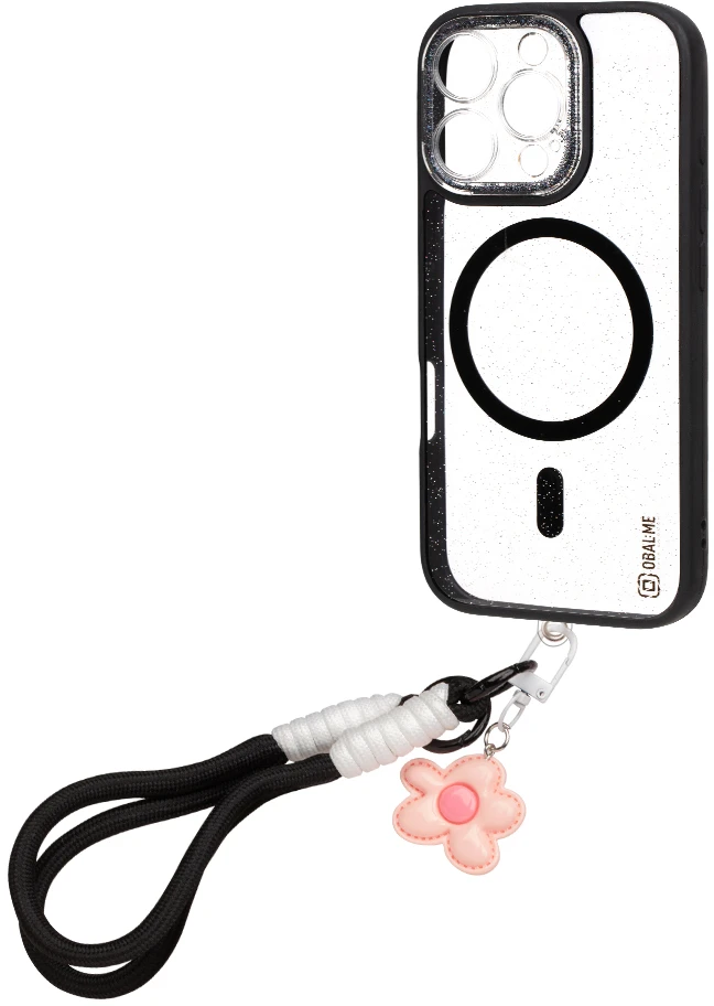 Dėklas OBAL:ME MagNetix Wrist Cover for Apple iPhone 16 Pro Onyx