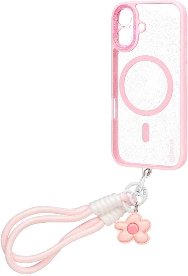 Dėklas OBAL:ME MagNetix Wrist Cover for Apple iPhone 17 Blossom