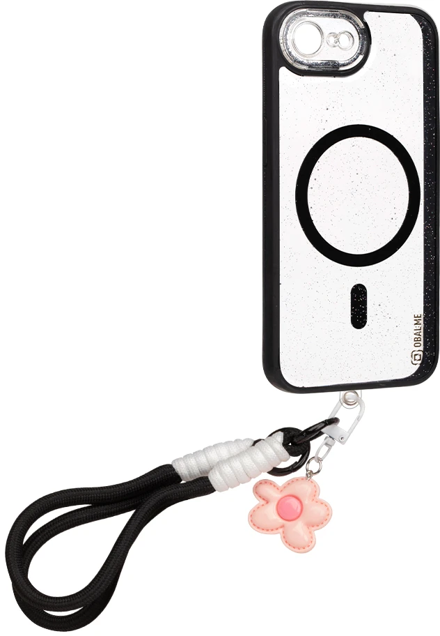 Dėklas OBAL:ME MagNetix Wrist Cover for Apple iPhone 16e/17e Onyx