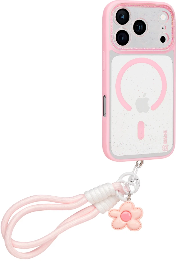 Dėklas OBAL:ME MagNetix Wrist Cover for Apple iPhone 18 Pro/17 Pro Blossom
