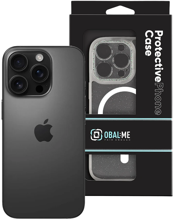 Dėklas OBAL:ME MagNetix riešo dangtelis Apple iPhone 16 Pro, skaidrus