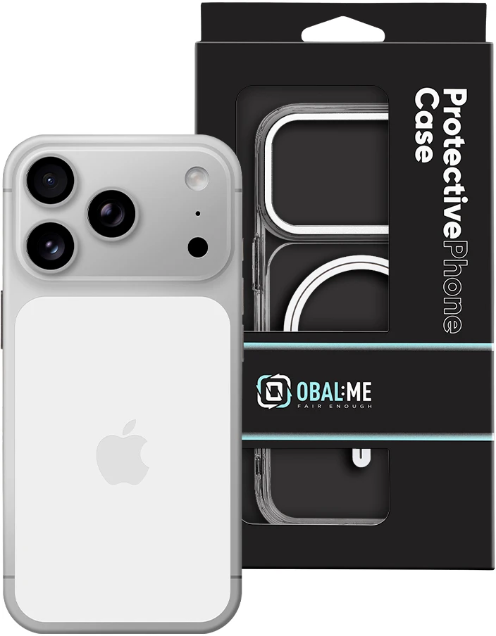 Dėklas OBAL:ME MagNetix Zenith phone case with MagSafe support for iPhone 18 Pro | iPhone 17 Pro transparent