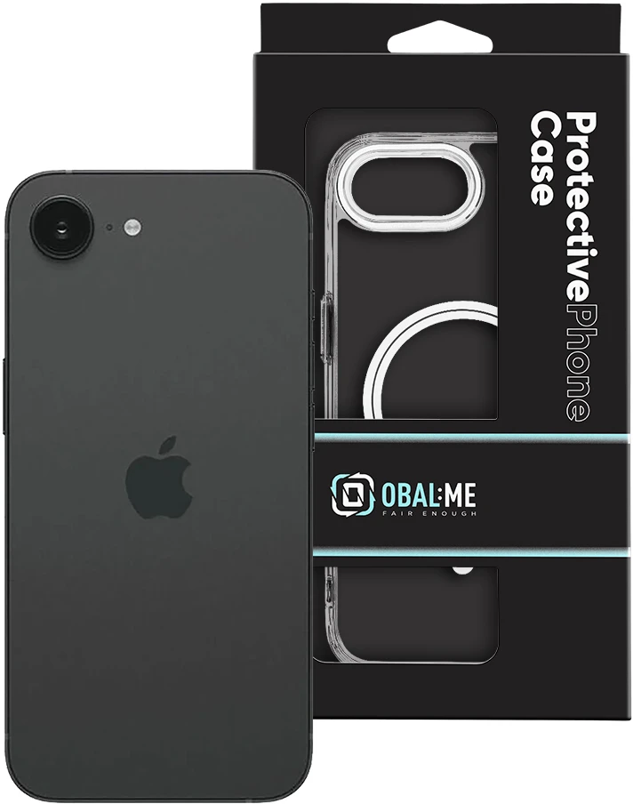 Dėklas OBAL:ME MagNetix Zenith Cover for Apple iPhone 16e/17e Transparent