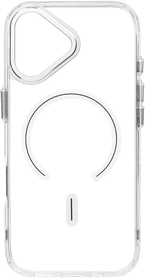 Dėklas OBAL:ME MagNetix Zenith Cover for Apple iPhone 17 Transparent