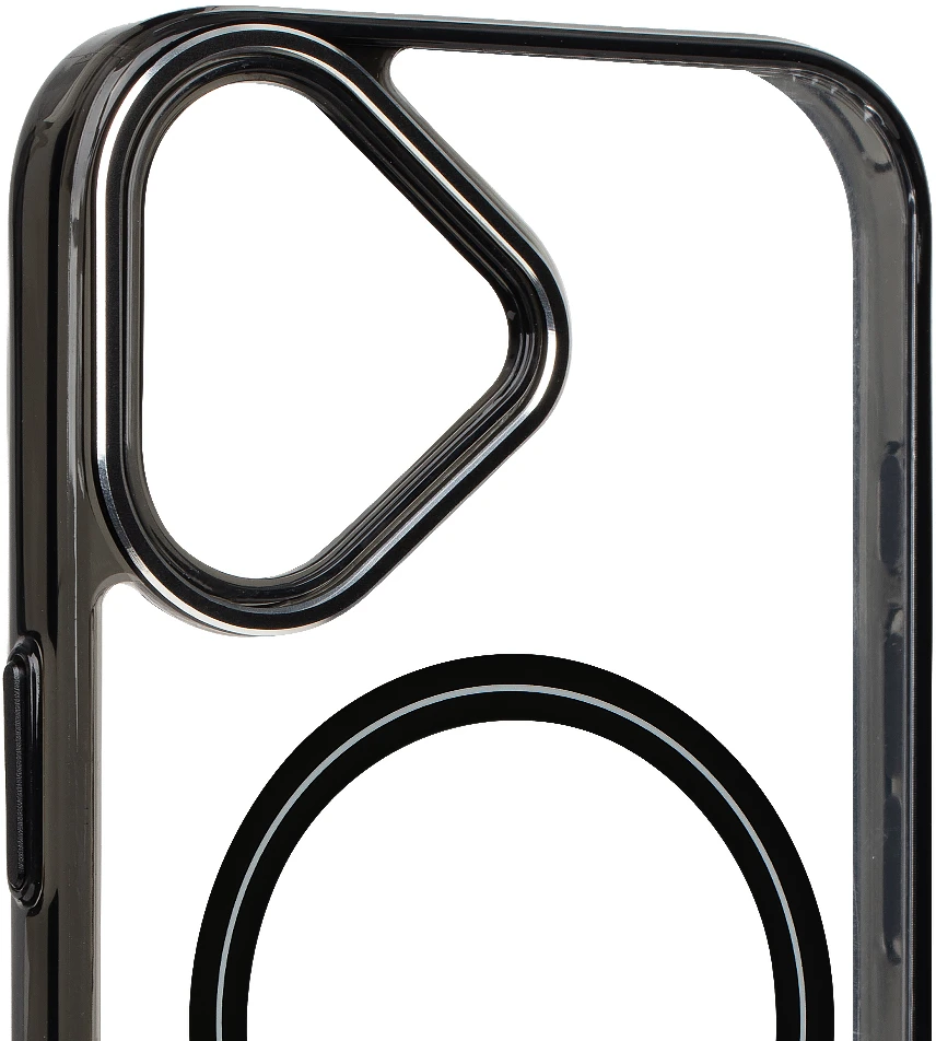 Dėklas OBAL:ME MagNetix Zenith dangtelis Apple iPhone 16 telefonui, juodas