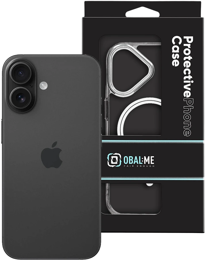 Dėklas OBAL:ME MagNetix Zenith Cover for Apple iPhone 16 Transparent
