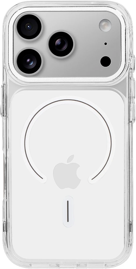 Dėklas OBAL:ME MagNetix Zenith Cover for Apple iPhone 18 Pro/17 Pro Transparent