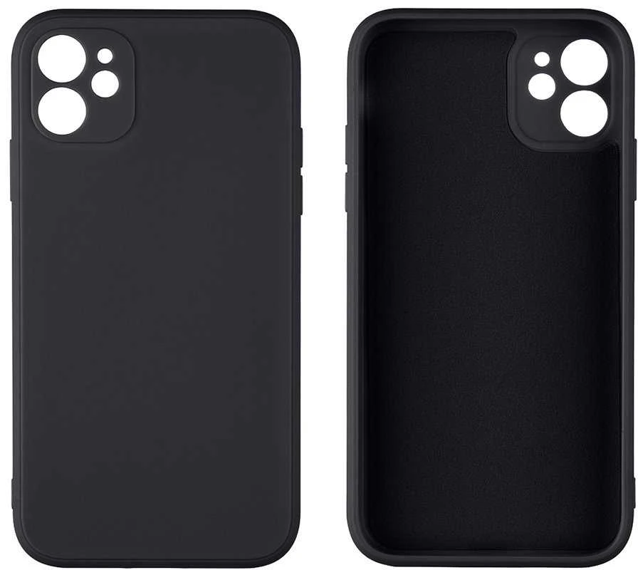 OBAL:ME Matinis TPU dėklas Apple iPhone 11 Juodas