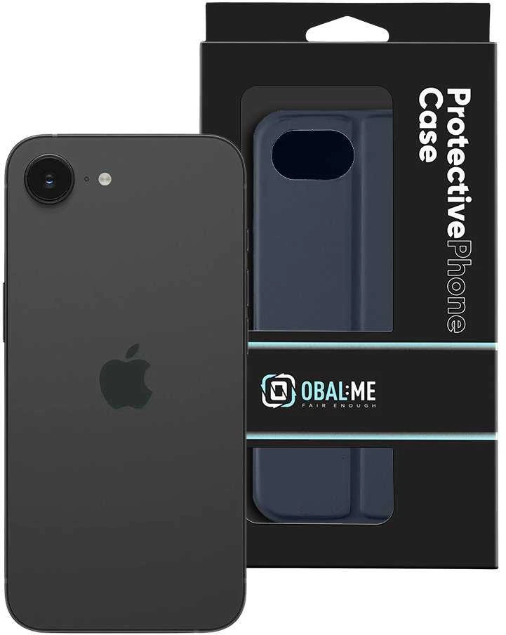 OBAL:ME SmoothTouch dėklas telefonui Apple iPhone 16e dėklas telefonui mėlynos spalvos