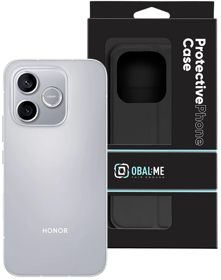 OBAL:ME SmoothTouch dėklas skirtas Honor 600 Lite juodos spalvos