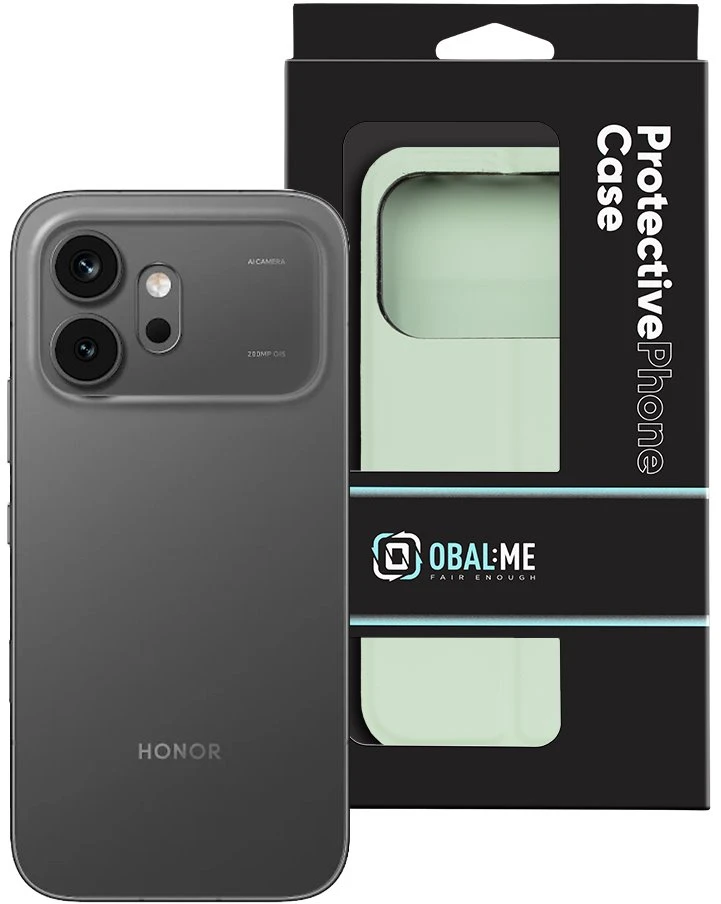 OBAL:ME SmoothTouch dėklas skirtas Honor 600 Mint žalios spalvos