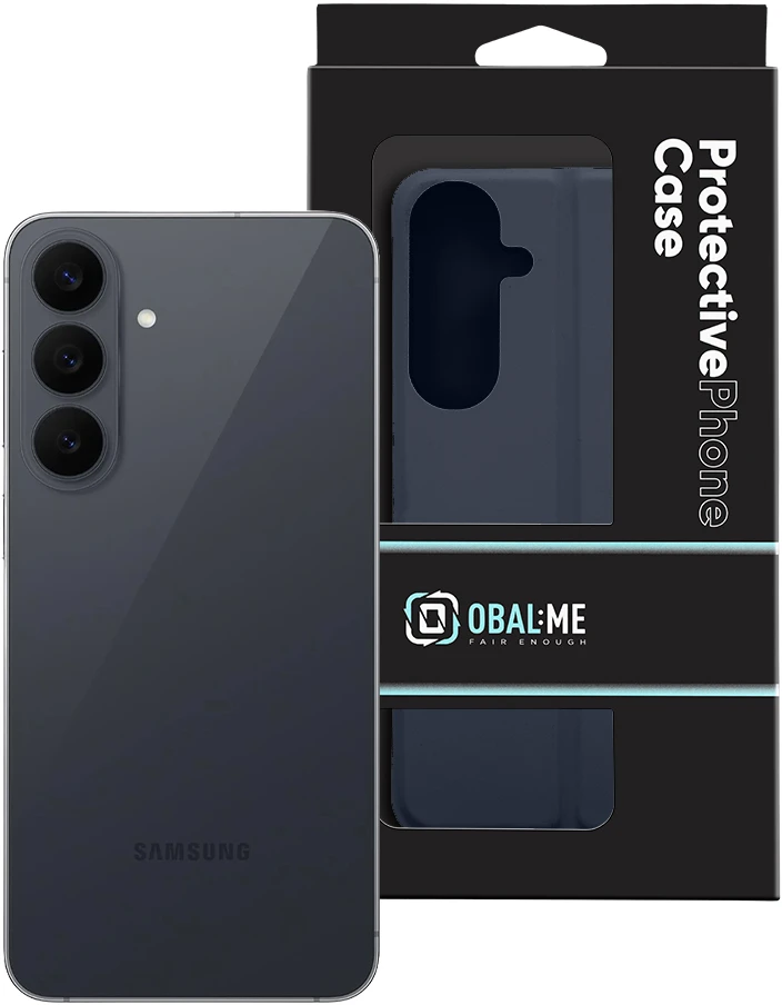 OBAL:ME SmoothTouch dėklas Samsung Galaxy S26 FE tamsiai mėlynas