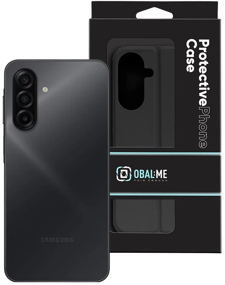 OBAL:ME SmoothTouch dėklas skirtas Samsung Galaxy A27 5G juodos spalvos