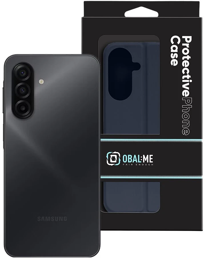 OBAL:ME SmoothTouch dėklas skirtas Samsung Galaxy A27 5G Dark Mėlyna