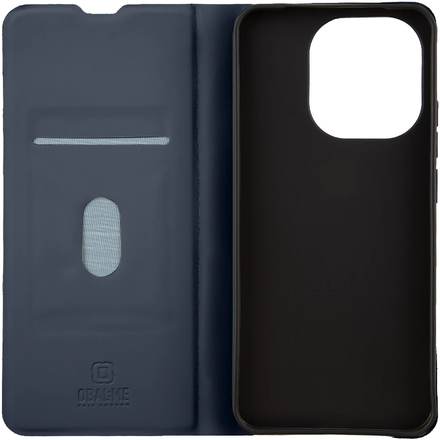 OBAL:ME SmoothTouch dėklas, skirtas Xiaomi Redmi Note 17 4G/5G, tamsiai mėlynas
