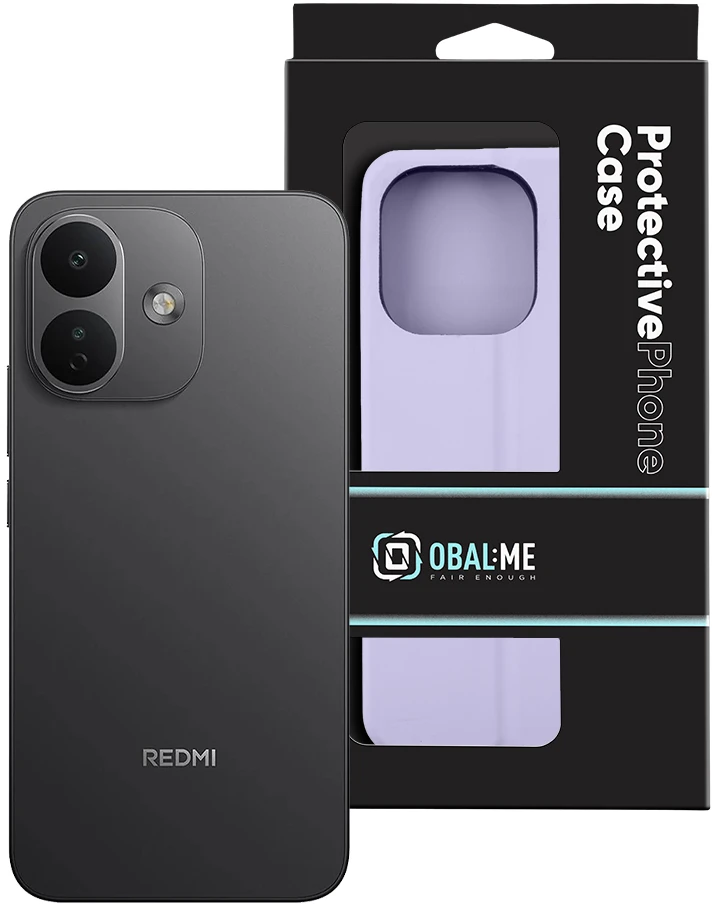 OBAL:ME SmoothTouch dėklas, skirtas Xiaomi Redmi Note 17 Pro 5G, pastelinės alyvinės spalvos