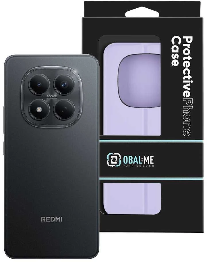 OBAL:ME SmoothTouch dėklas skirtas Xiaomi Redmi Note 15 Pro 4G Pastel Lilac
