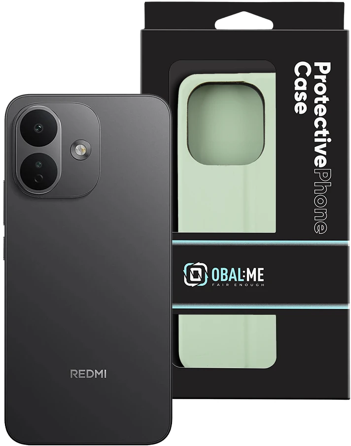 OBAL:ME SmoothTouch dėklas, skirtas Xiaomi Redmi Note 17 Pro 5G, mėtų žalumo spalvos