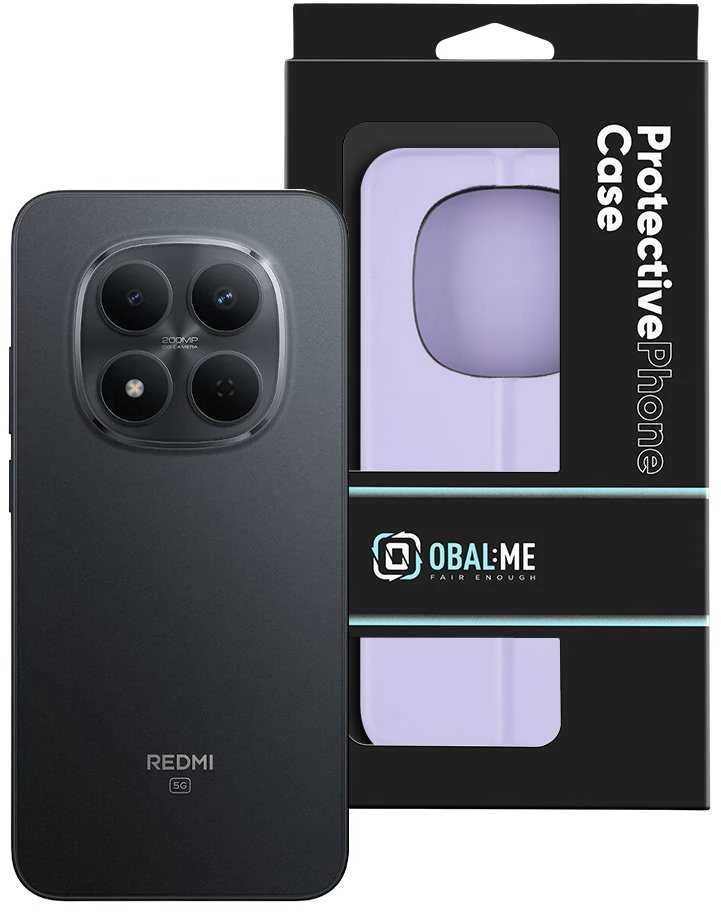 OBAL:ME SmoothTouch dėklas skirtas Xiaomi Redmi Note 15 Pro 5G Pastel Lilac