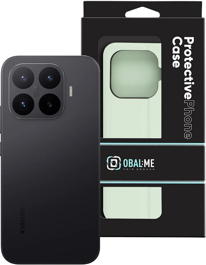 OBAL:ME SmoothTouch dėklas skirtas Xiaomi 17T Mint žalios spalvos